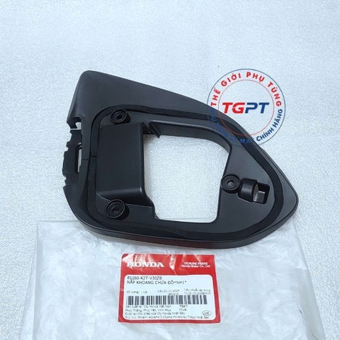 Nắp khoang chứa đồ, Khung hộp đựng đồ Lead 125 4Val 2025+ đen - 81160-K2T-V30ZB