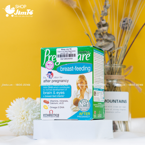 Vitamin lợi sữa Pregnacare Anh 84 viên - 12T