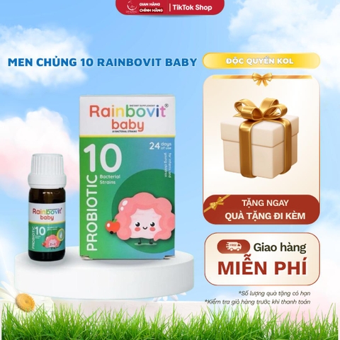 Men vi sinh Rainbovit Baby 5ml (0M+)