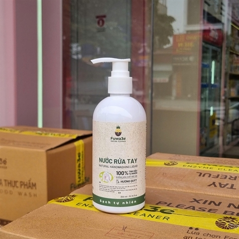 Nước rửa tay Fuwa3e 300ml hương quýt - Thùng 30 chai
