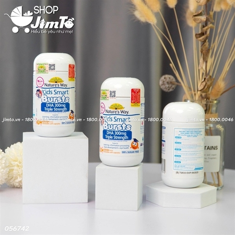 Nature's way kids smart Bursts DHA 300mg (1Y+)