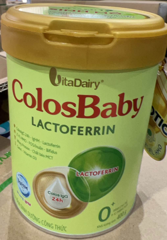 SPDD công thức ColosBaby Lactoferrin 0+ 400g - M - Thùng 24
