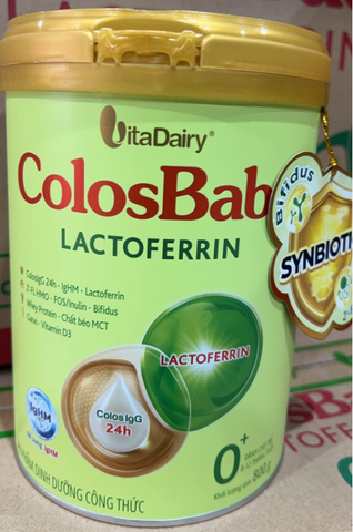 SPDD công thức ColosBaby Lactoferrin 0+ 800g - M - Thùng 12
