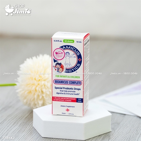 Men vi sinh BioAmicus Complete 10ml (0M+)