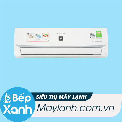 Máy lạnh Sharp 1 chiều Inverter 1.5 HP AH-XP13WMW