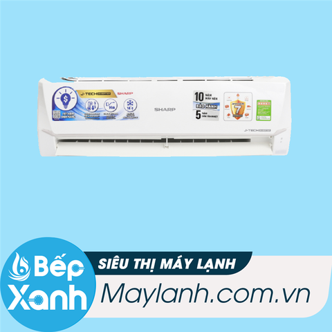 Máy lạnh Sharp 1 chiều Inverter 1.5 HP AH-X12VEW