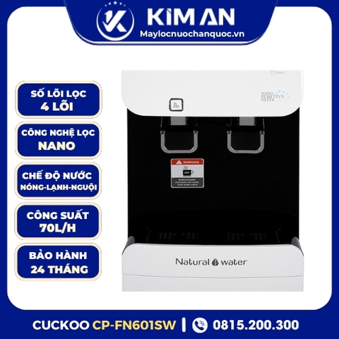 Máy Lọc Nước Cuckoo Nóng Lạnh Nano CP-FN601SW