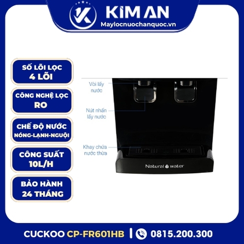 Máy Lọc Nước RO Cuckoo Để Bàn Nóng-Lạnh-Nguội CP-FR601HB