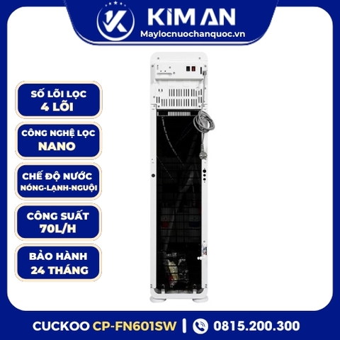 Máy Lọc Nước Cuckoo Nóng Lạnh Nano CP-FN601SW