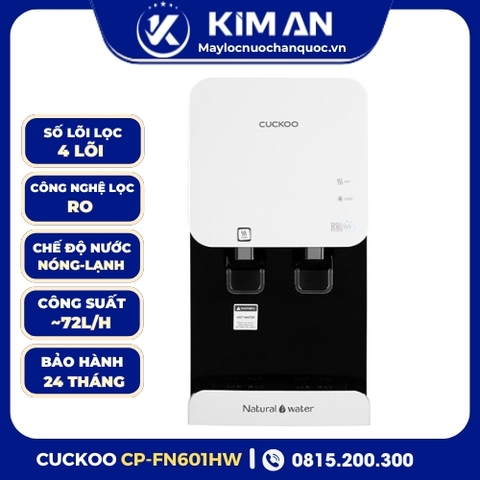 Máy Lọc Nước Cuckoo Để Bàn Nano CP-FN601HW