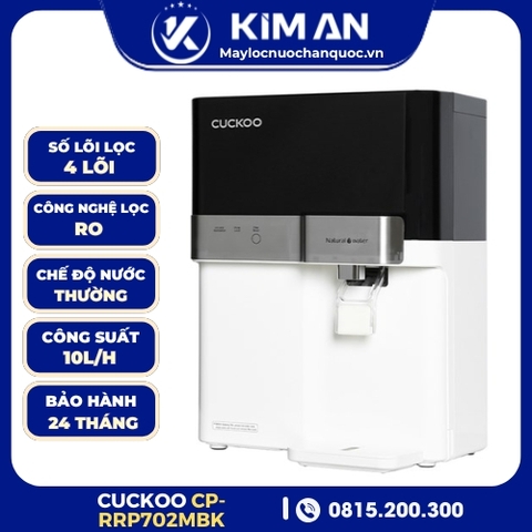 Máy Lọc Nước RO Cuckoo Để Bàn CP-RRP702MBK