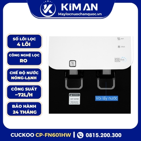 Máy Lọc Nước Cuckoo Để Bàn Nano CP-FN601HW
