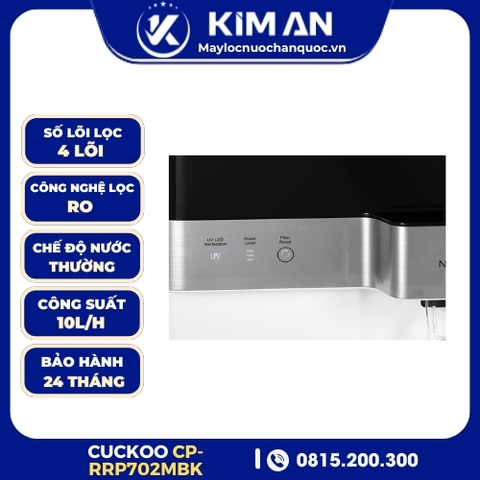 Máy Lọc Nước RO Cuckoo Để Bàn CP-RRP702MBK
