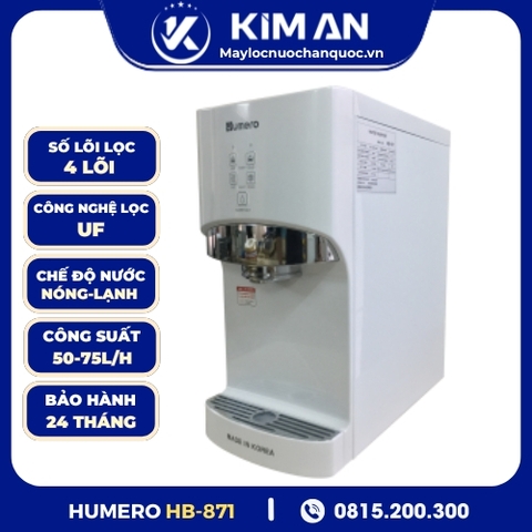 Máy Lọc Nước UF Để Bàn Nóng Lạnh Humero HB-871