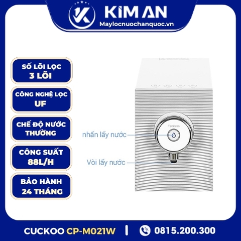 Máy Lọc Nước Cuckoo Để Bàn UF CP-M021W