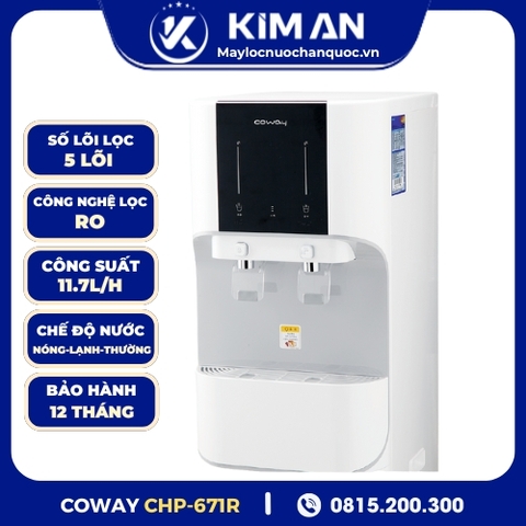 Máy Lọc Nước Coway Nóng - Lạnh - Thường CHP-671R