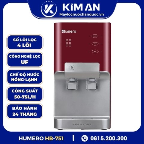 Máy Lọc Nước Để Bàn Nóng Lạnh Humero HB-751