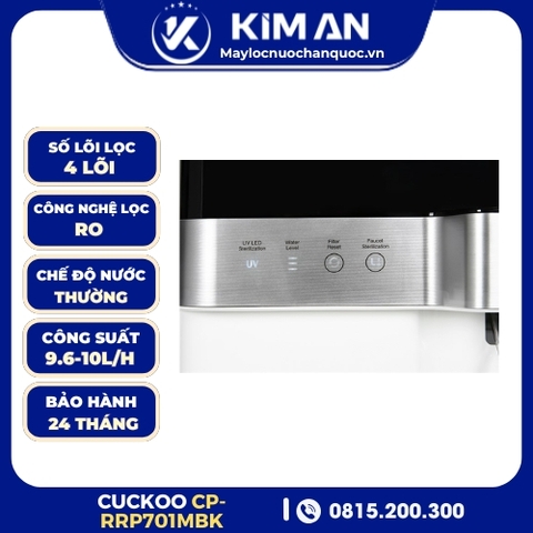 Máy Lọc Nước RO Cuckoo  Để Bàn CP-RRP701MBK
