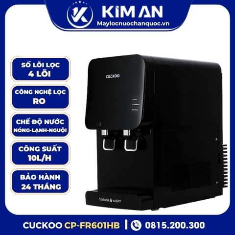 Máy Lọc Nước RO Cuckoo Để Bàn Nóng-Lạnh-Nguội CP-FR601HB