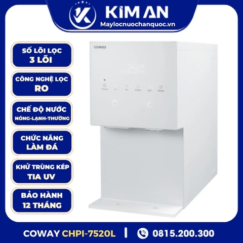 Máy Lọc Nước Coway Để Bàn Làm Đá CHPI-7520L