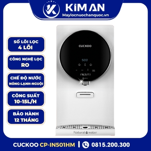 Máy Lọc Nước Cuckoo Để Bàn Nóng Lạnh Nano CP-IN501HM