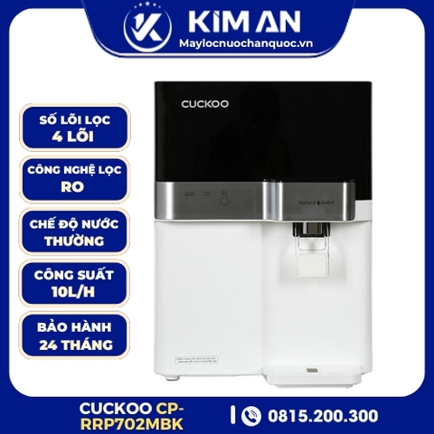 Máy Lọc Nước RO Cuckoo Để Bàn CP-RRP702MBK