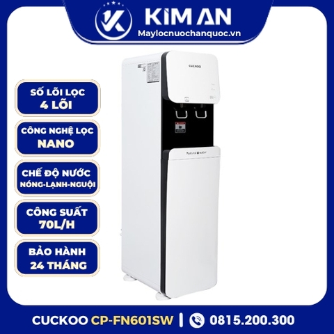 Máy Lọc Nước Cuckoo Nóng Lạnh Nano CP-FN601SW