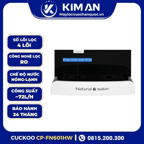 Máy Lọc Nước Cuckoo Để Bàn Nano CP-FN601HW