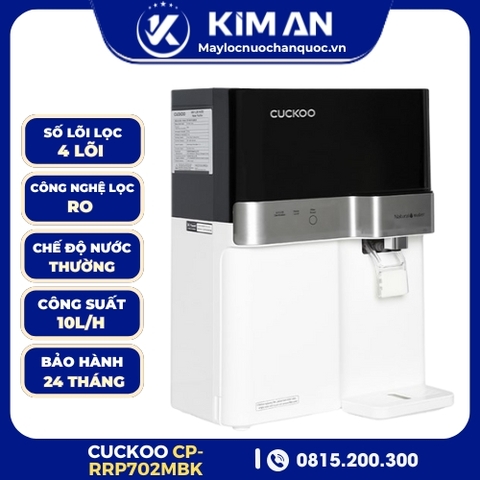 Máy Lọc Nước RO Cuckoo Để Bàn CP-RRP702MBK
