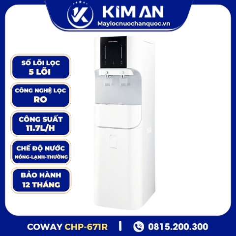 Máy Lọc Nước Coway Nóng - Lạnh - Thường CHP-671R