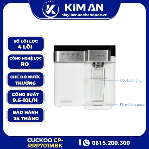 Máy Lọc Nước RO Cuckoo  Để Bàn CP-RRP701MBK