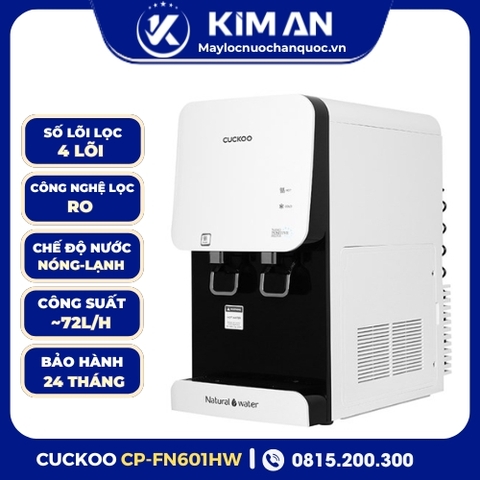 Máy Lọc Nước Cuckoo Để Bàn Nano CP-FN601HW