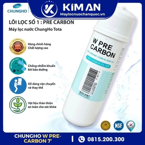 Lõi Lọc Nước ChungHo W Pre-Carbon 7” (Model: TOTA)