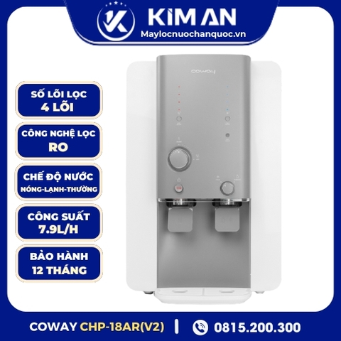 Máy Lọc Nước Coway Để Bàn Nóng - Lạnh - Thường - Ấm CHP-18AR (V2)