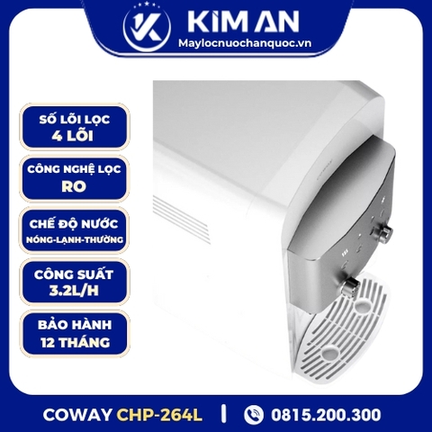 Máy Lọc Nước Coway Để Bàn Nóng - Lạnh - Thường CHP-264L