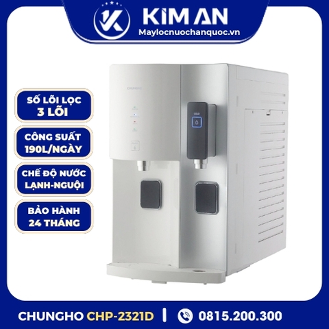 Máy Lọc Nước Lạnh Nguội Để Bàn ChungHo TINY 300 UV CHP-2321D