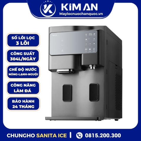 Máy Lọc Nước Nóng- Lạnh-Nguội-Làm Đá Để Bàn ChungHo Sanita ICE