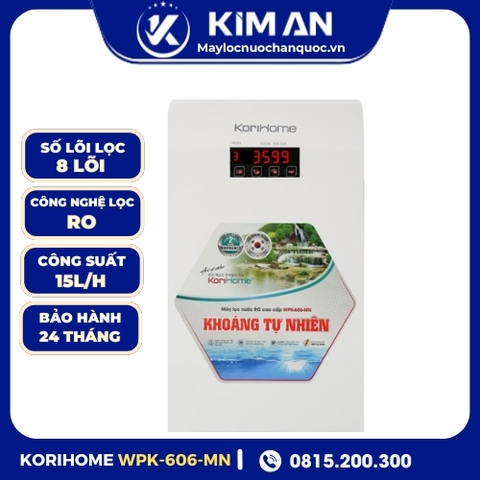 Máy lọc nước RO Korihome WPK-606-MN