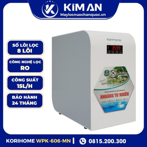 Máy lọc nước RO Korihome WPK-606-MN
