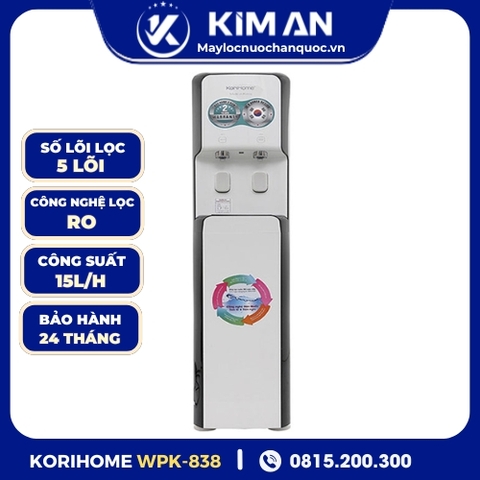 Máy Lọc Nước RO Nóng Lạnh Korihome WPK-838