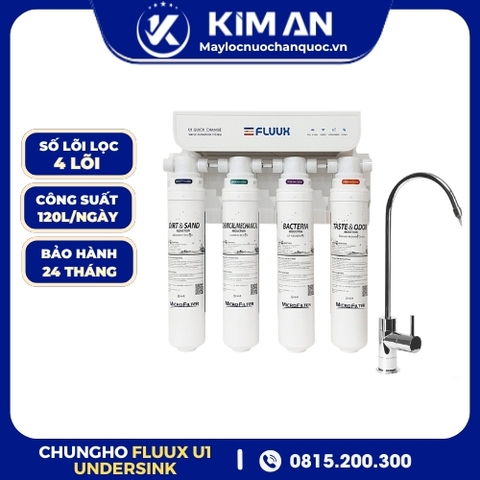 Máy Lọc Nước UF Tủ Bếp ChungHo FLUUX U1 Undersink