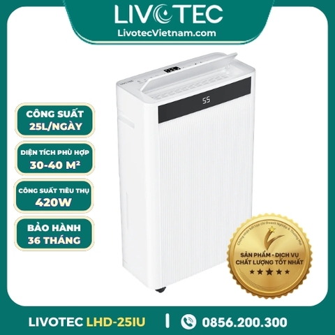Máy Hút Ẩm Livotec LHD-25IH