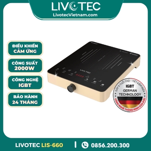 Bếp Từ Đơn Livotec E-Smart LIS-660