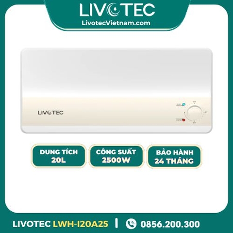 Bình Nước Nóng Gián Tiếp Livotec LWH-I20A25