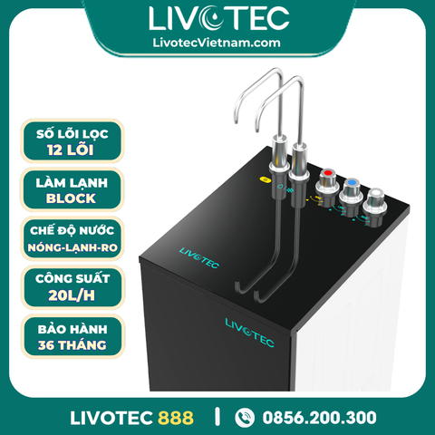 Máy Lọc Nước Nóng Lạnh Livotec 888