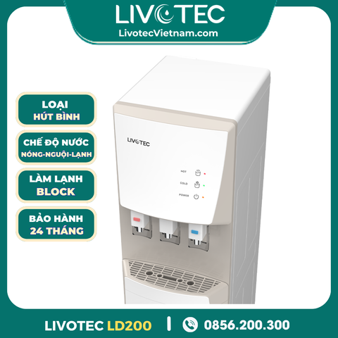 Cây Nước Nóng Lạnh Hút Bình Livotec LD200