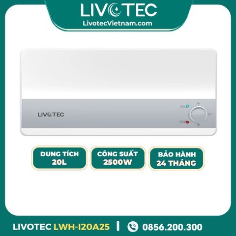 Bình Nước Nóng Gián Tiếp Livotec LWH-I20A25