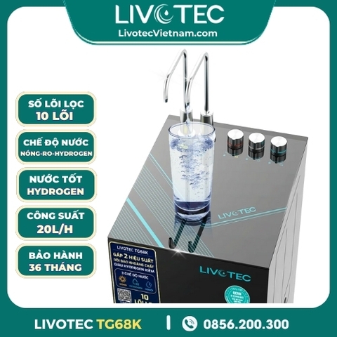 Máy Lọc Nước Nóng Nguội Livotec TG68K