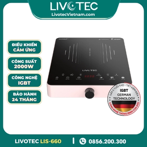 Bếp Từ Đơn Livotec E-Smart LIS-660