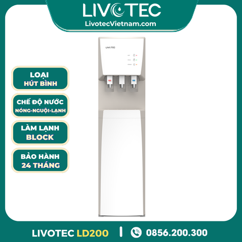 Cây Nước Nóng Lạnh Hút Bình Livotec LD200